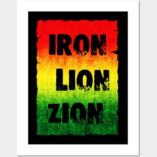 Iron Lion Zion Posters and Art